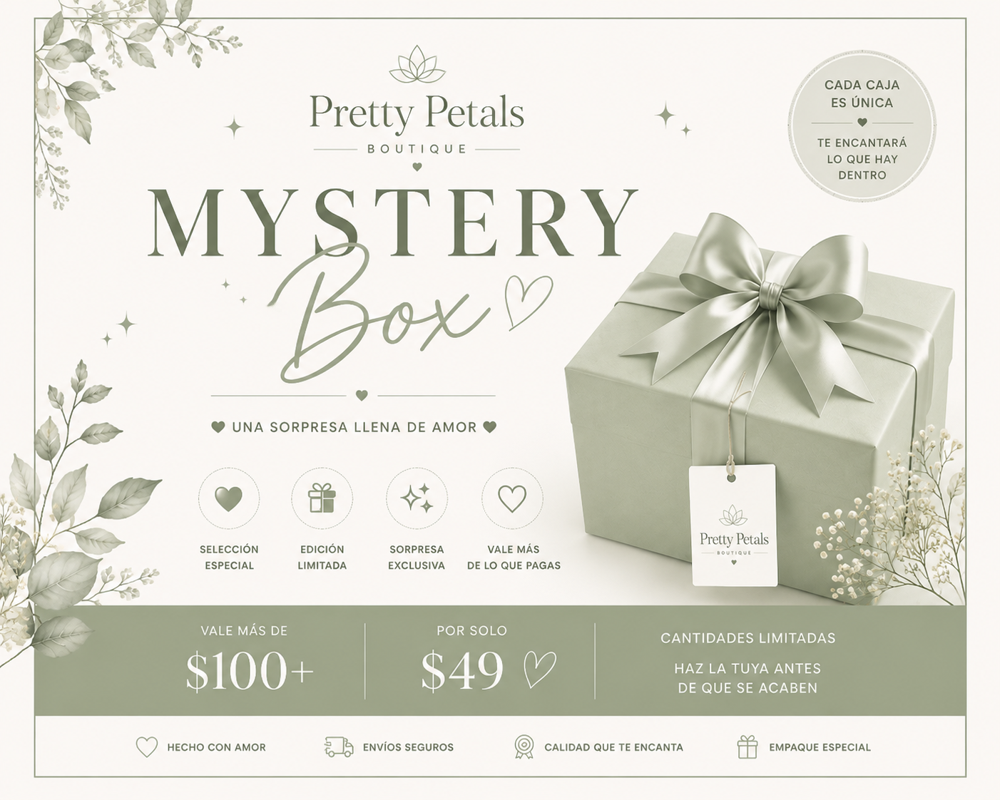 PRETTY PETALS MYSTERY BOX ✨