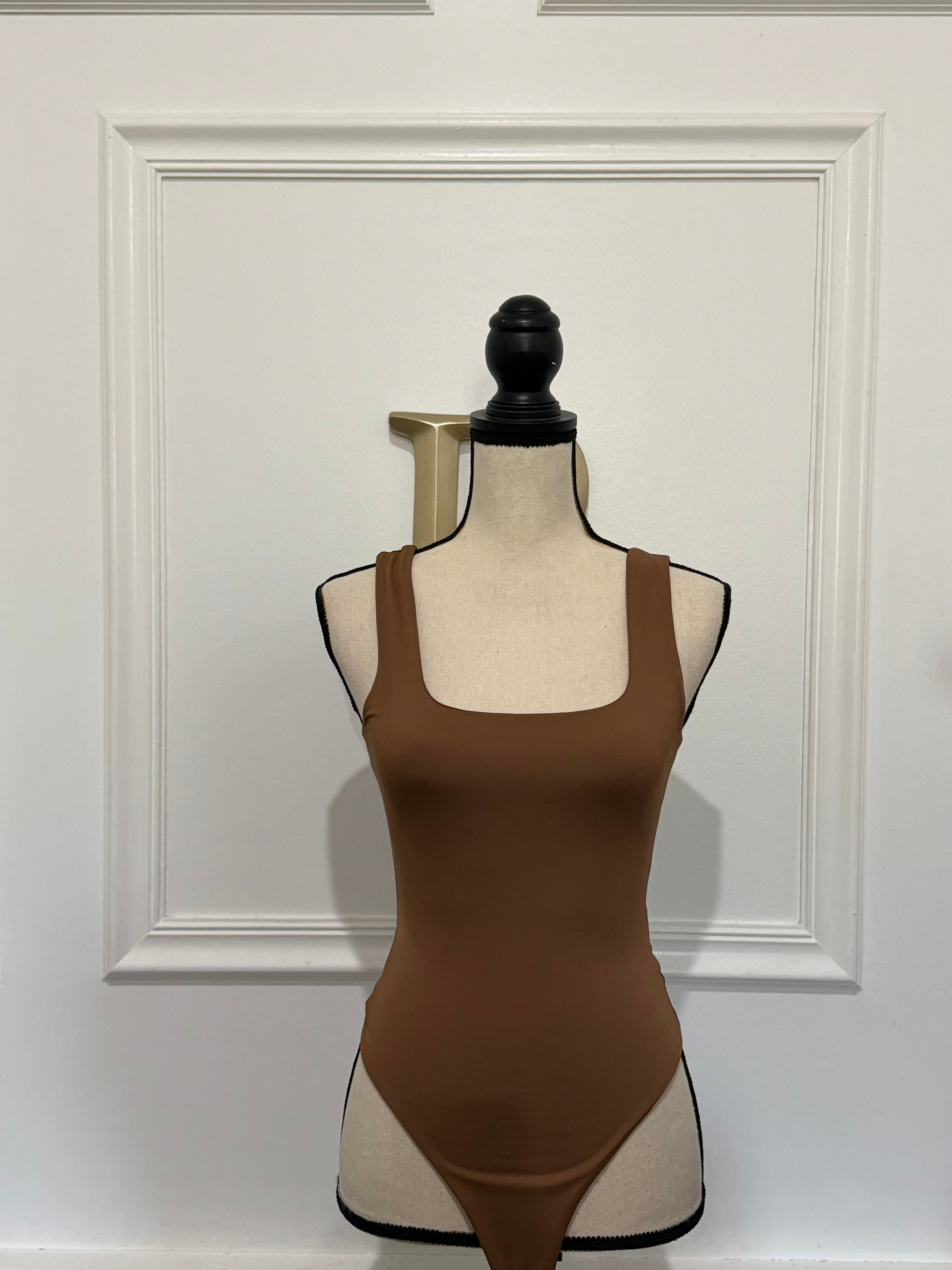 Sculpting Square Neck Bodysuit