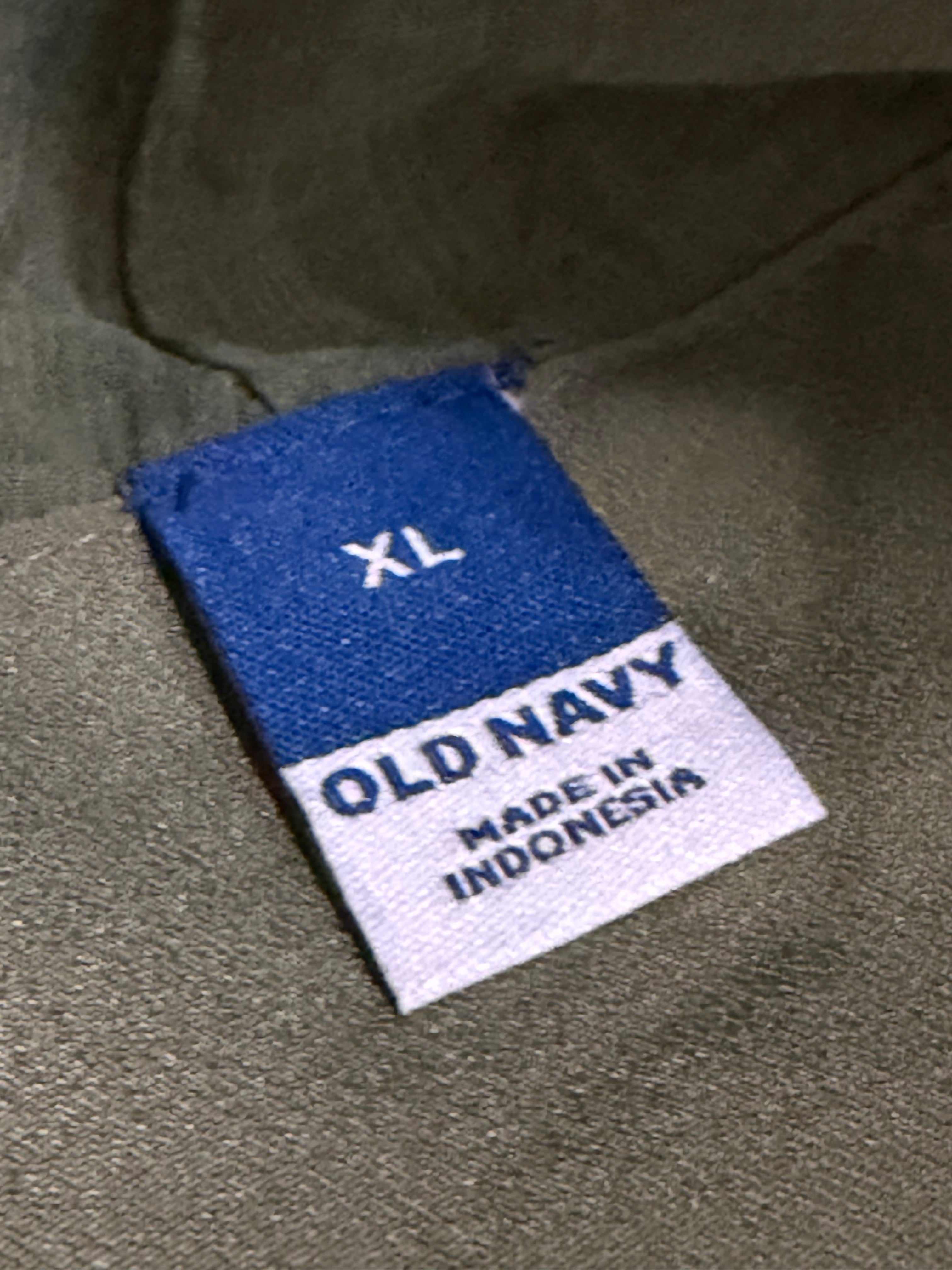 Old Navy Olive Green Ruffle Maxi Dress – Size XL Preloved