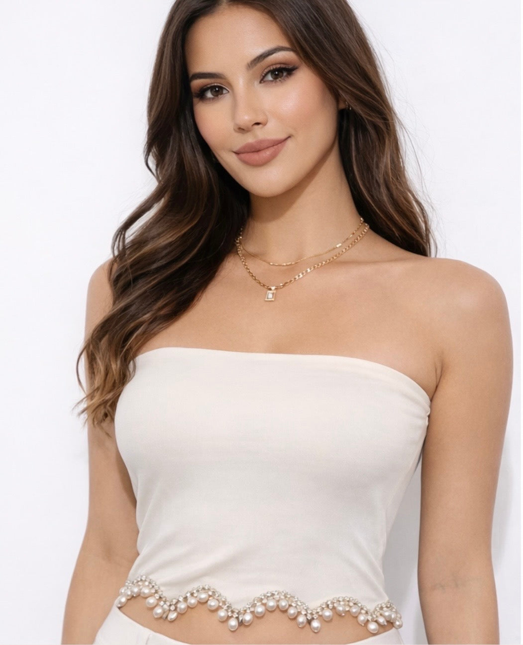 Snatched Fit Strapless Top ✨