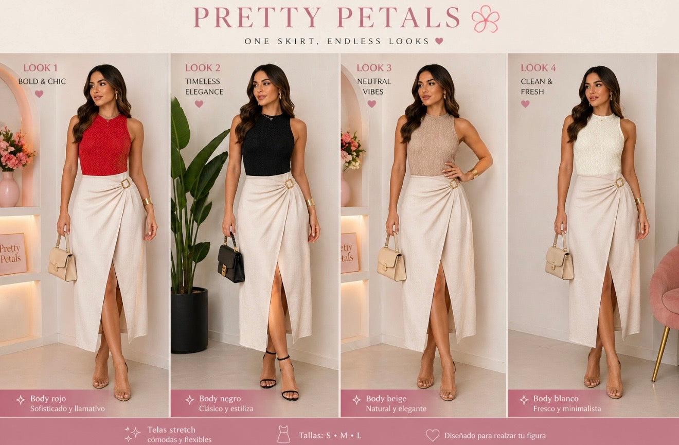 • Skirt color Ivroy