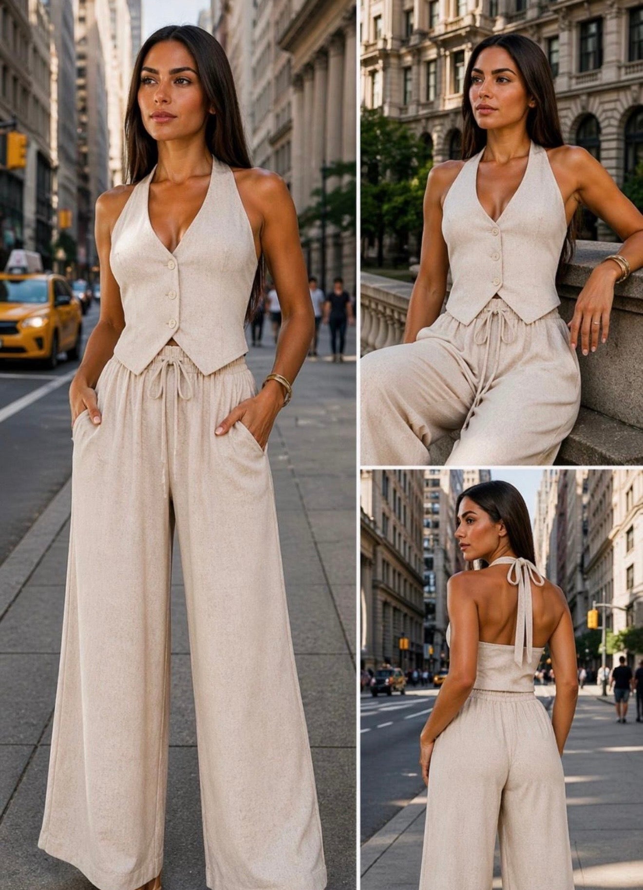 Effortless Linen Two-Piece Set ✨