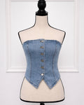 Denim Crop Top