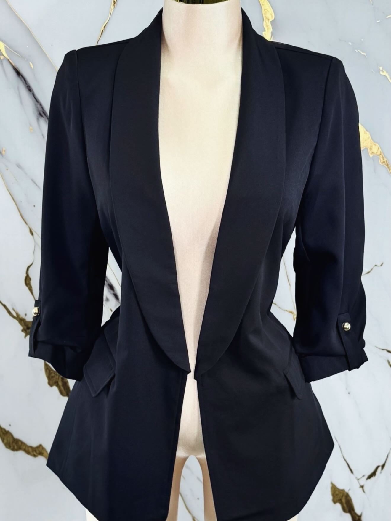 Chic Black Blazer