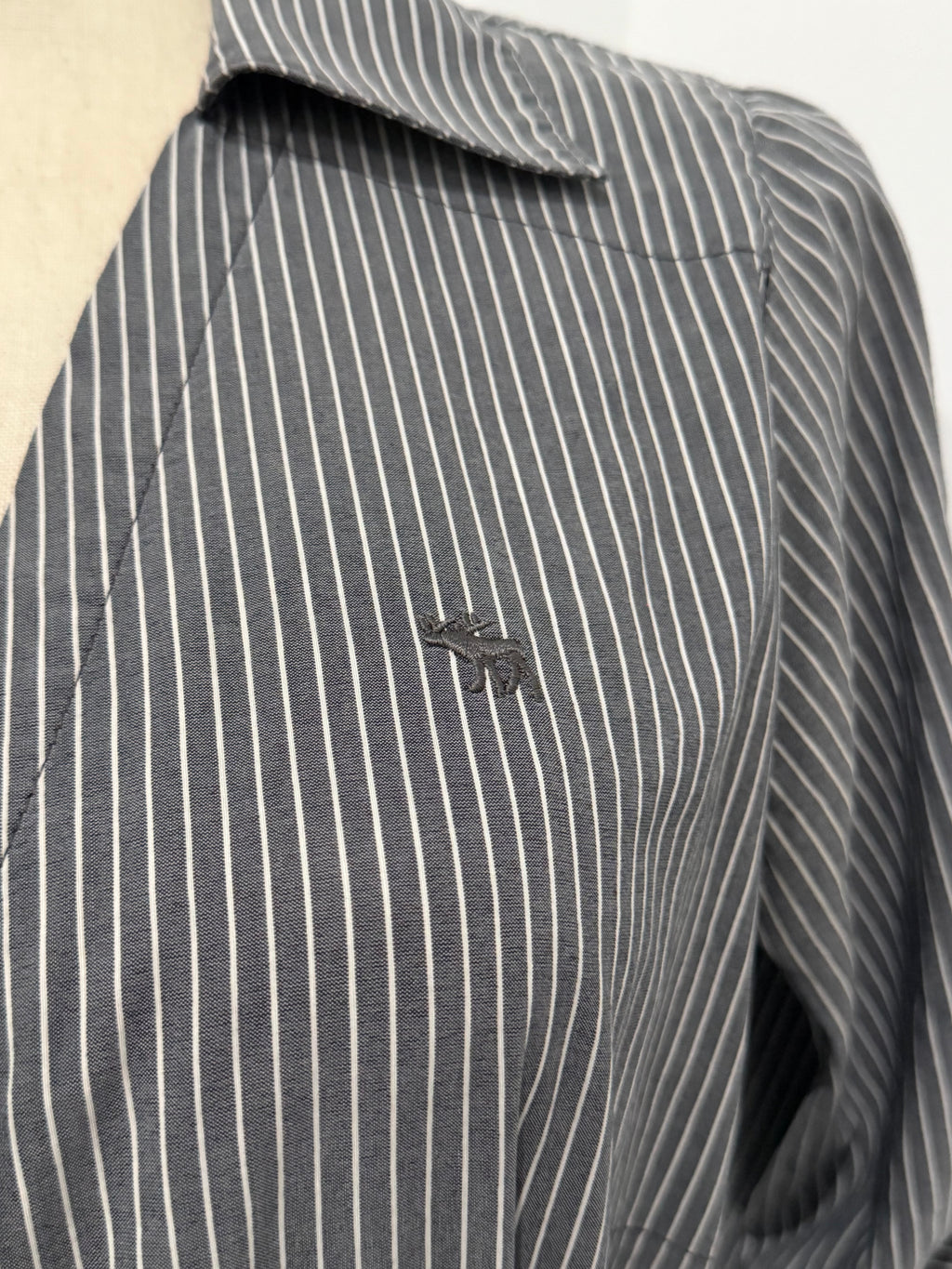 Abercrombie & Fitch Striped Shirt Dress - preloved