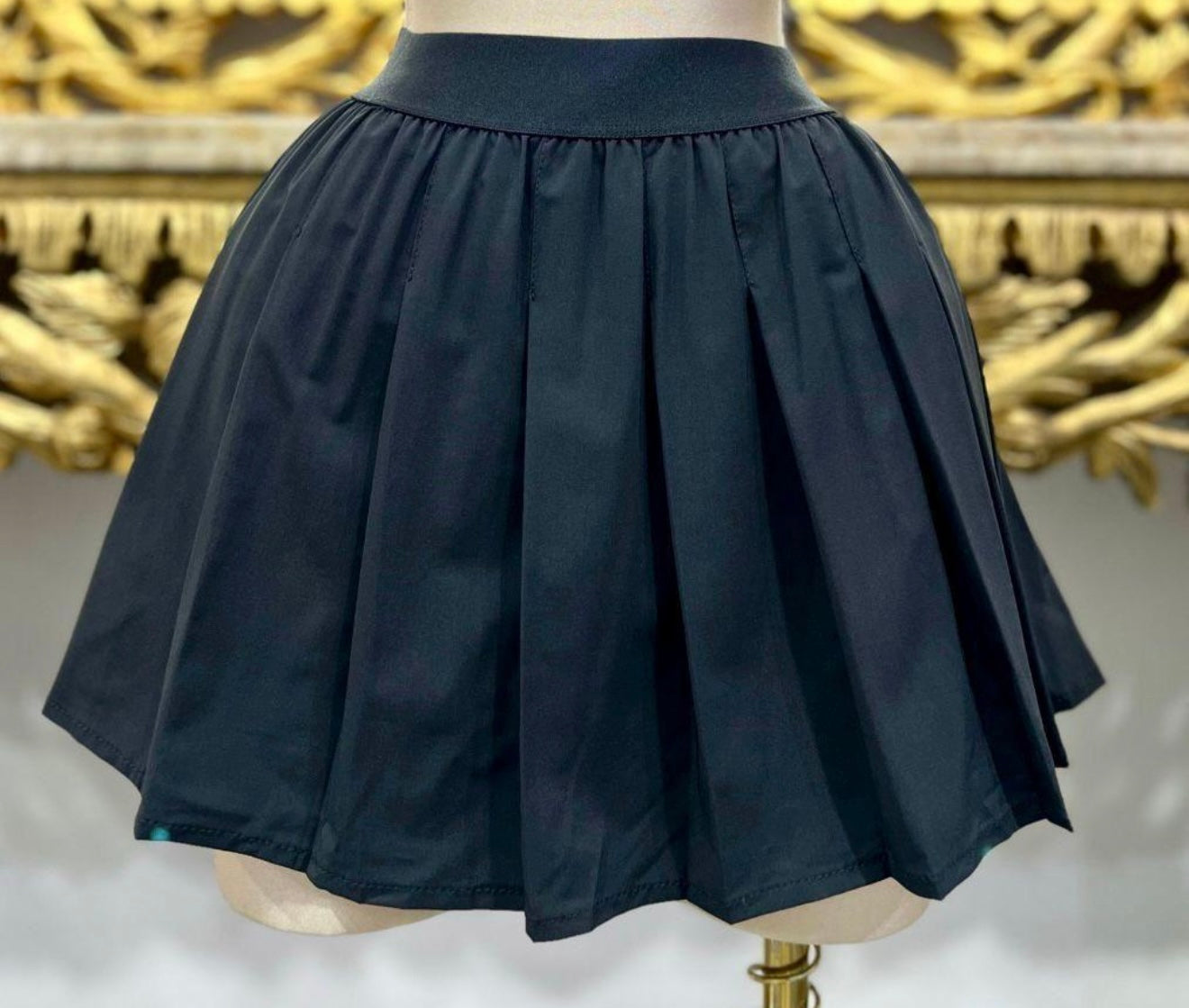 Classic Black Skort